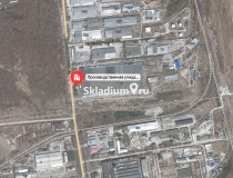 Вид территории. Сухой склад (+18) Склад Хабаровск, ул Производственная, д 6 , 1 500 м2 фото 3